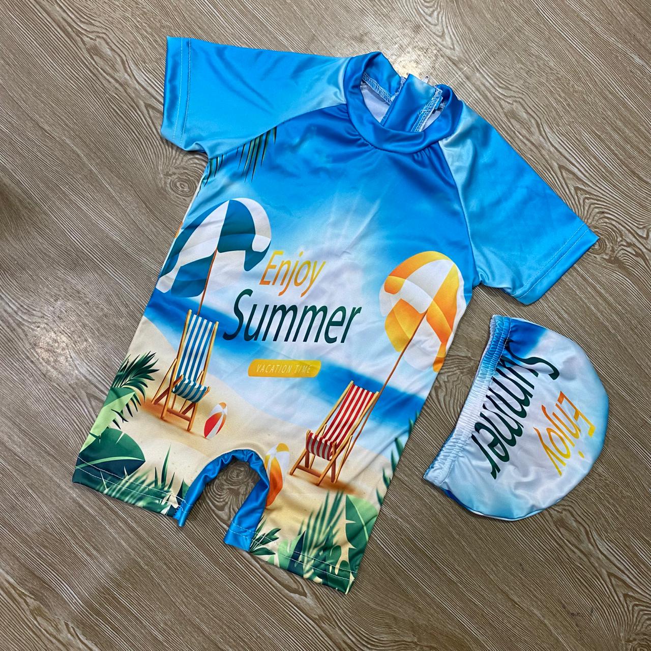 ENJOY SUMMER SWIMMING SUIT