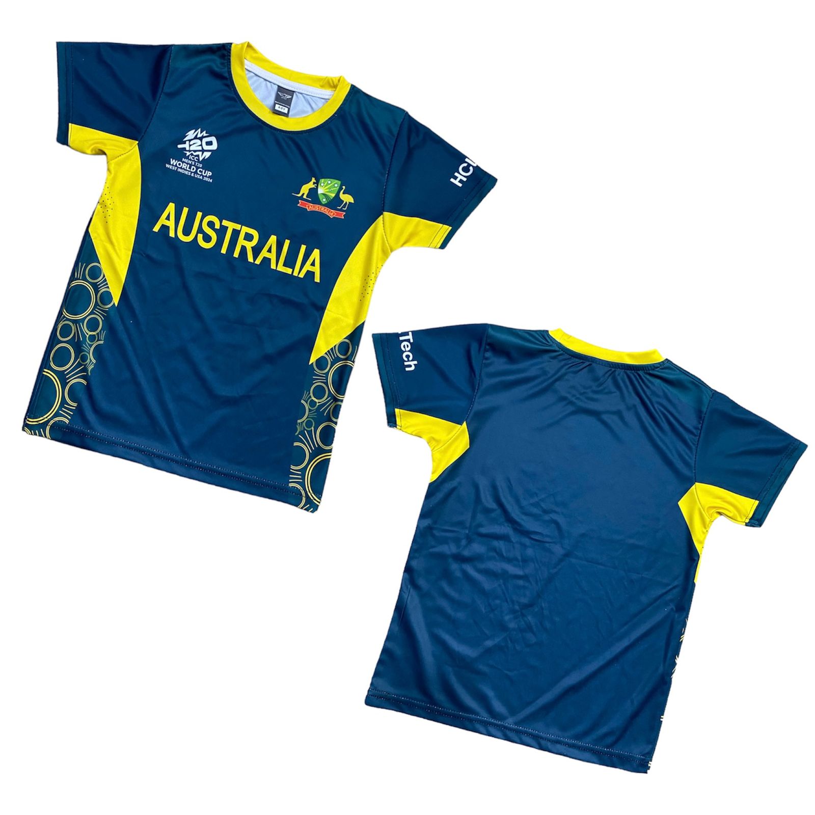 AUSTRALIA CRICKET HOME JERSEY WORLD CUP 2024