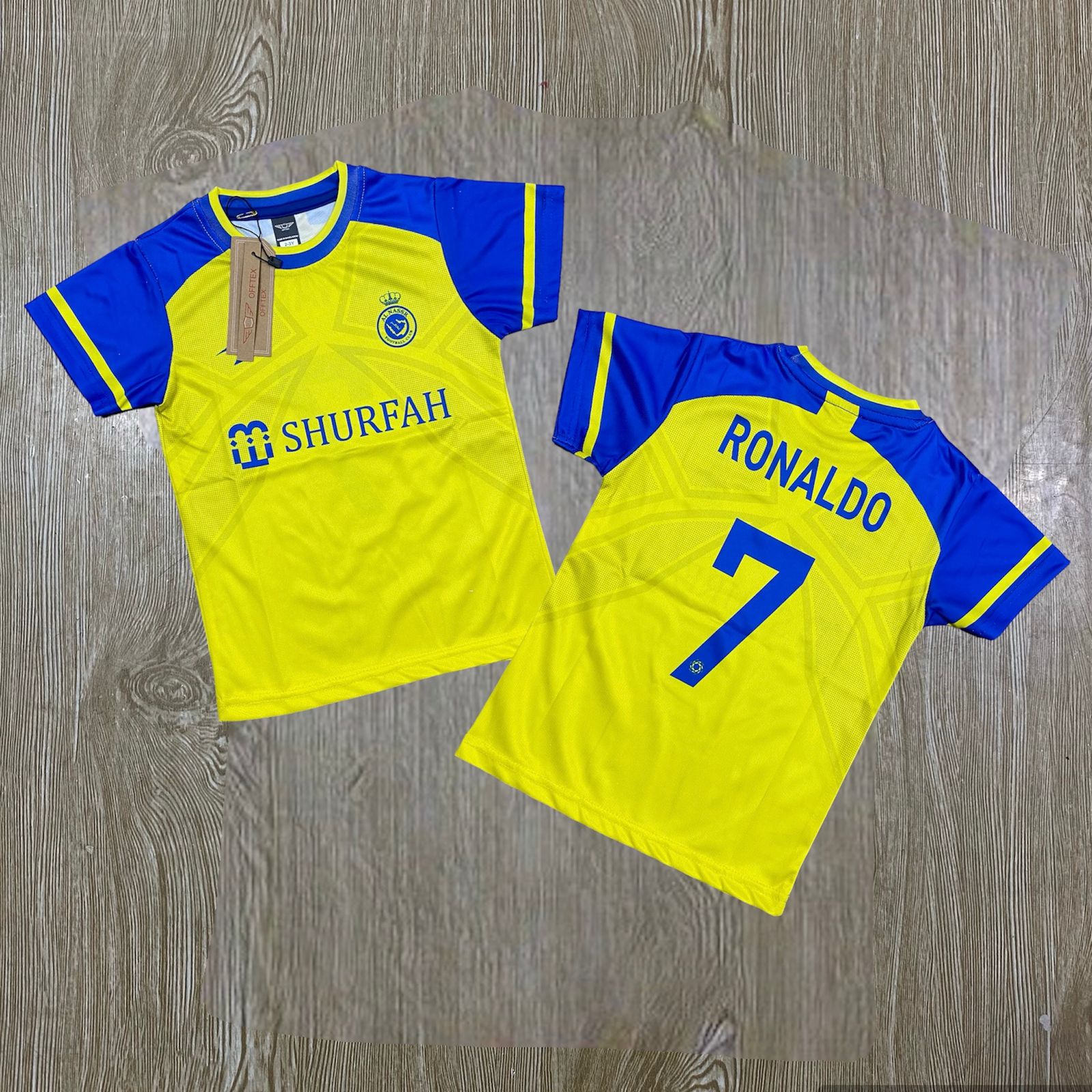 AL NASER RONALDO KIDS JERSEY