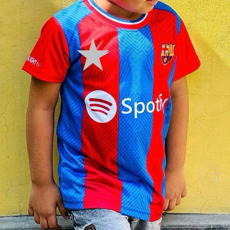 FULL BODY SUBLIMATION PRINT BARCHELONA KIDS JERSEY