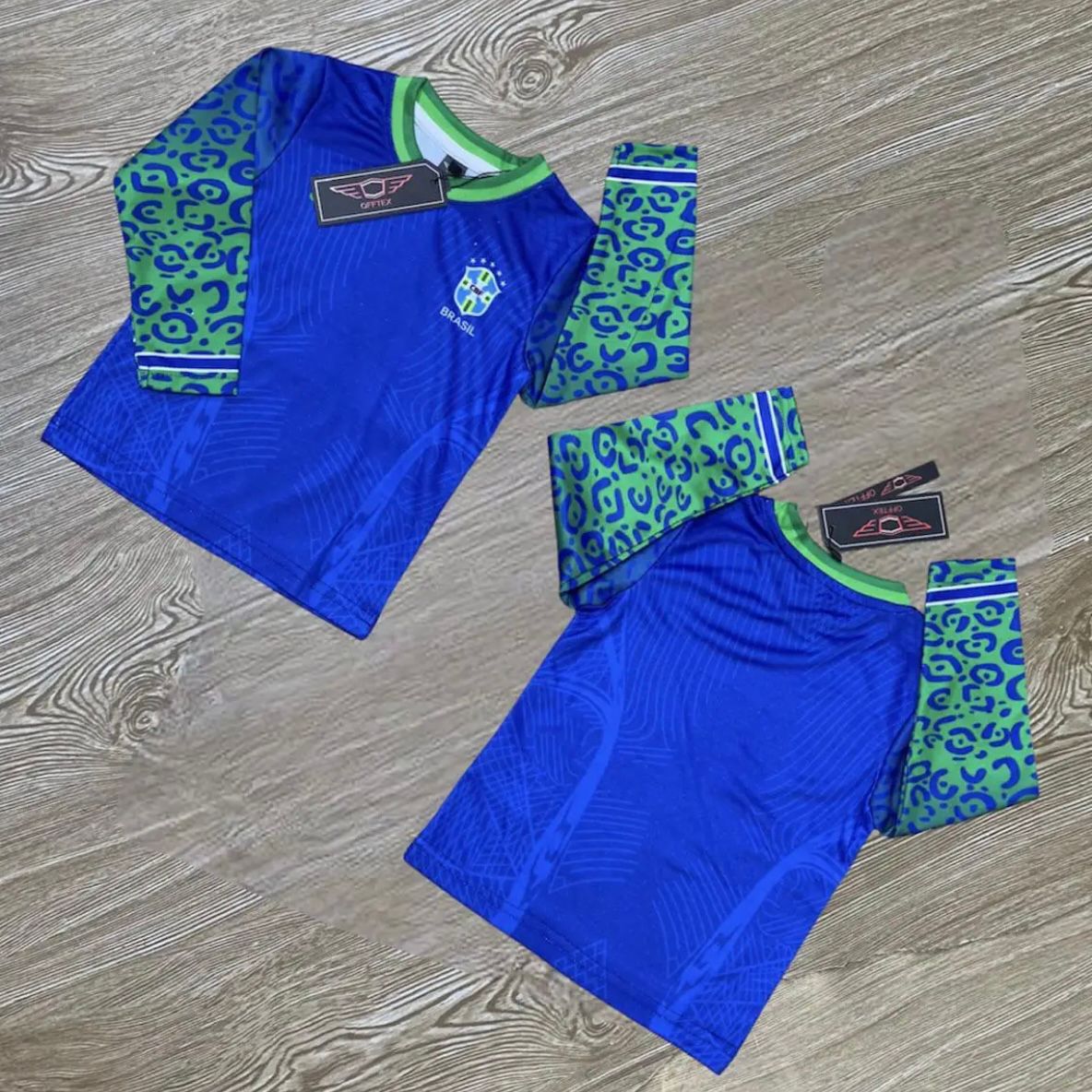 BRAZIL FULL SLEEVE FULL BODY SUBLIMATION PRINT JERSEY